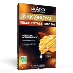 Arkopharma Jalea Real Ecológica 5000 mg - 10 ampollas de 15 ml