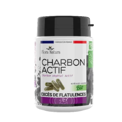 Flora Natura® Carbón activo ecológico - 45 cápsulas