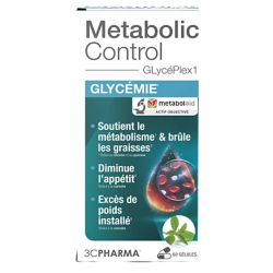 3C Pharma: Control metabólico de la glucemia, 60 cápsulas