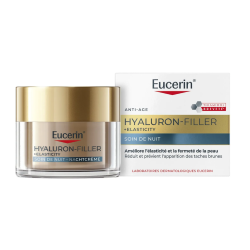 EUCERIN HYALURON-FILLER + ELASTICITY - Tratamiento nocturno antiedad - 50 ml