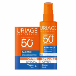 Uriage Bariésun: crema protectora facial y spray invisible para el cuerpo SPF 50+