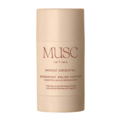 Desodorante sólido Musc Intime Monoï, 50 g