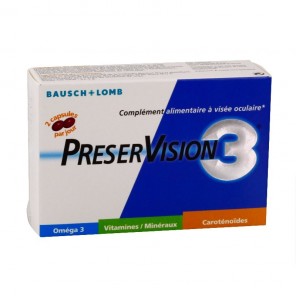 Bausch & Lomb Preservision 3 60 cápsulas