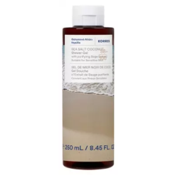 Gel de ducha Korres con sal marina y coco, 250 ml