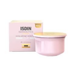 Isdinceutics Recambio de crema hidratante hialurónica para piel sensible, 50 g