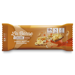 Eafit: Barrita de cereales y proteínas con nueces y caramelo salado