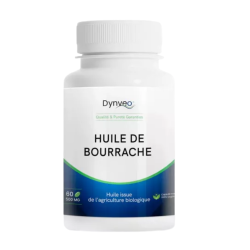 Aceite de borraja Dynveo: flexibilidad y bienestar para la piel - 60 cápsulas