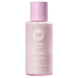 Musc Intime Aceite brillante con purpurina de almizcle blanco, 100 ml