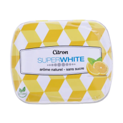 Pastillas Superwhite Mini Minits de limón, 50 unidades