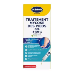 Scholl Tratamiento para la micosis de los pies, gel 4 en 1, 10 ml
