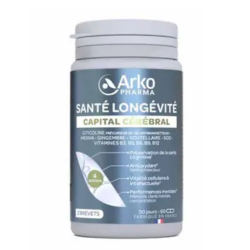 Arkopharma Salud y Longevidad Cerebral, 60 cápsulas