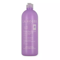 La Rosée Champú ultrasuave con queratina vegetal y altramuz ecológico, 400 ml