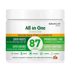 Granions All-in-One Bienestar y Longevidad Frambuesa y Kiwi 146 g