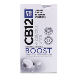 Cooper CB12 Chicles Boost White Eucalyptus - 10 unidades