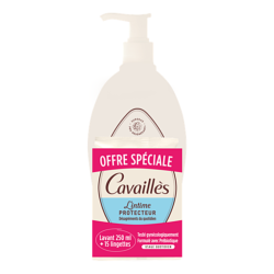 Cavaillès Lot «L'intime» Hidratante Protect 250 ml + Toallitas