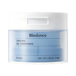 Biodance Cera-Nol Gel Toner: loción tónica hidratante, 60 parches