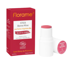 Florame Stick Bonne Mine, colorete y pintalabios ecológico, 6 g
