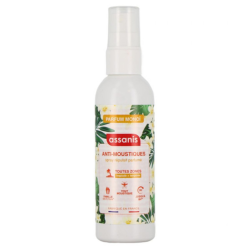 Spray repelente de mosquitos con monoï, 100 ml, de Assanis
