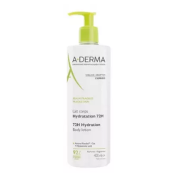 A-DERMA Leche corporal hidratante 72 h, 400 ml