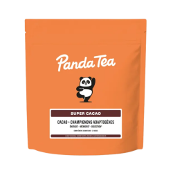 Panda Tea Super Cacao - Cacao + Setas adaptógenas, 21 dosis