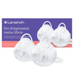 Lansinoh Set de extracción de leche sin manos