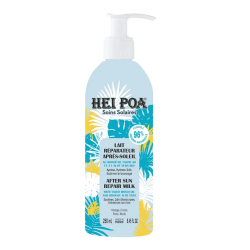 Hei Poa Colección Monoï: Leche reparadora para después del sol «Monoï de las lagunas», 250 ml