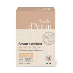 Recetas de antaño: Jabón exfoliante con leche de cabra, 100 g