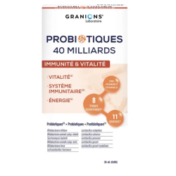 Granions Probióticos: Inmunidad y Vitalidad – 40 cápsulas