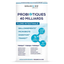 Granions Probióticos para la flora intestinal - 40 cápsulas