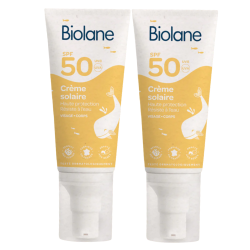 Biolane Crema solar SPF50 – pack de 2 x 50 ml