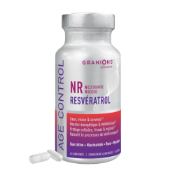 Granions Complejo Age Control NR: resveratrol, niacinamida y ribósido. 60 comprimidos