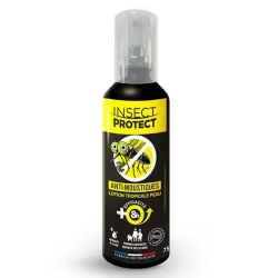 Insect Protect Loción antimosquitos tropical para la piel, 75 ml