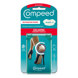 Compeed: Apósitos para ampollas en los talones, paquete de 5