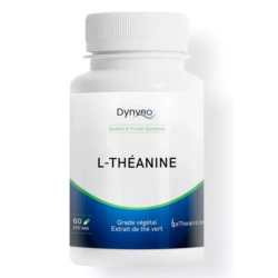 Dynveo L-teanina vegetal: estrés y relajación mental - 60 cápsulas