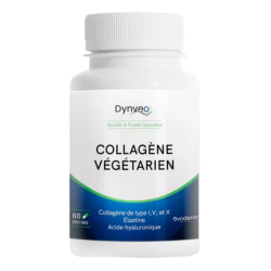 Dynveo Colágeno natural vegetariano para la piel y la movilidad - 60 cápsulas