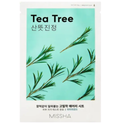 Mascarilla de tela MISSHA Airy Fit con árbol del té x1