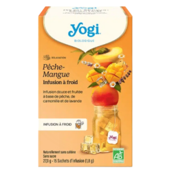 Yogi Tea Cold Brew Melocotón-Mango 30 g