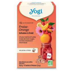 Yogi Tea Cold Brew Fresa-Naranja 30 g