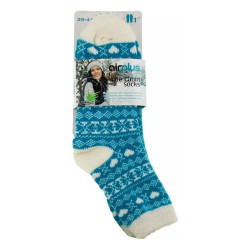 AirPlus Aloe Cabin Socks: calcetines hidratantes con corazón azul, tallas 35-41