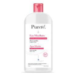 Pureté: Agua micelar para rostro y ojos, 500 ml