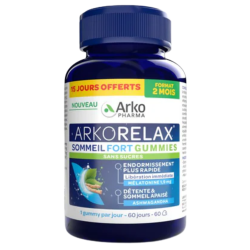 Arkorelax® Sommeil Fort Gummies - 60 gominolas, con 2 semanas GRATIS