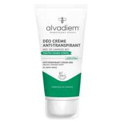 Alvadiem Crema antitranspirante con miel de lavanda ecológica - 50 ml