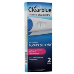 CLEARBLUE Prueba de embarazo temprana. Detección ultratemprana. 2 pruebas