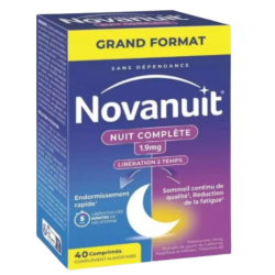 Novanuit – Noche completa 1,9 mg de melatonina, 40 comprimidos