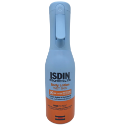 Isdin Fotoprotector Loción Corporal en Spray para Piel Húmeda SPF50 - 250 ml