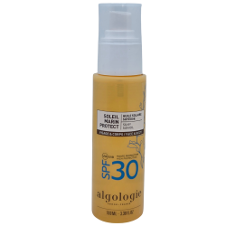 Algologie - Aceite solar sedoso SPF 30 - 100 ml