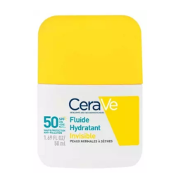 CeraVe Fluido Hidratante Invisible SPF50, 50 ml