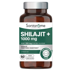 Santatôme Shilajit + 1000 mg - 60 cápsulas
