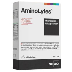 NHCO AminoLytes, 14 sobres, sabor a melocotón