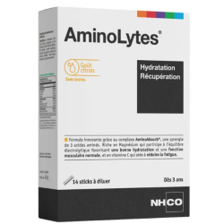 NHCO AminoLytes, 14 sobres, sabor a limón